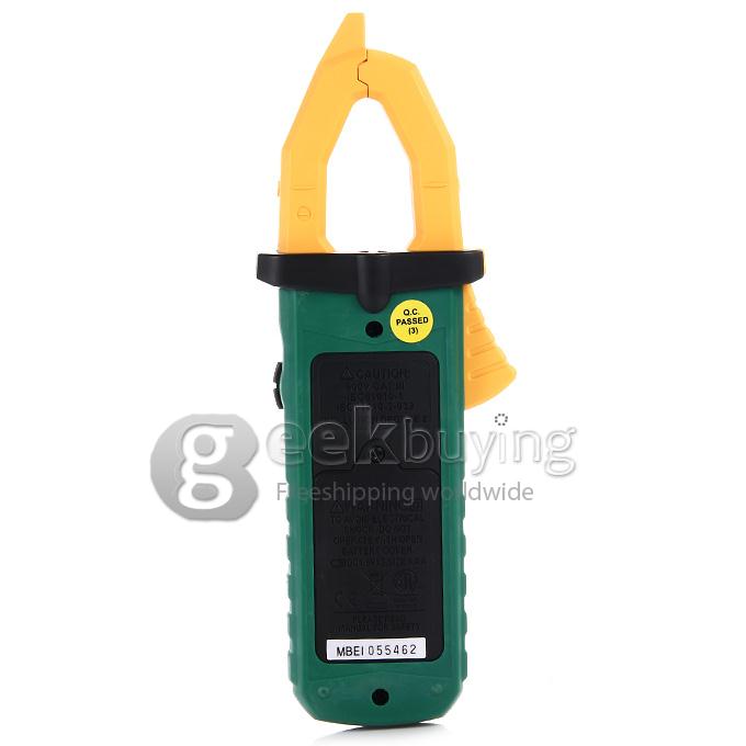 MASTECH MS2109A Digital Clamp Meter AC DC Current Voltage Resistance Tester