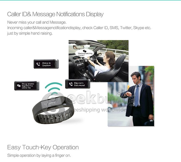 Vidonn X6 Bluetooth 4.0 Smartband IP65 0.88