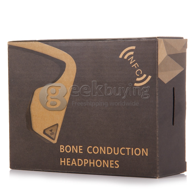 Digicare DO Bone Conduction Headphone Ear Hook Wireless Bluetooth Earphone with NFC and Speaker Connection Call Function - White