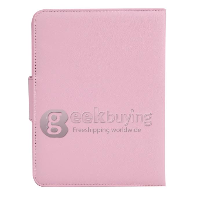Removable Magnet Wireless Bluetooth Keyboard Stand Case Cover For 10.1