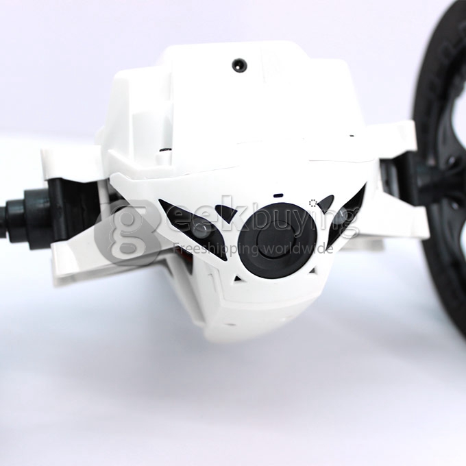 Super Cool Bounce Car BeastRoller Mini Drone RC Robot 2.4G 8 Channels Mini Drone Jump 80cm - White
