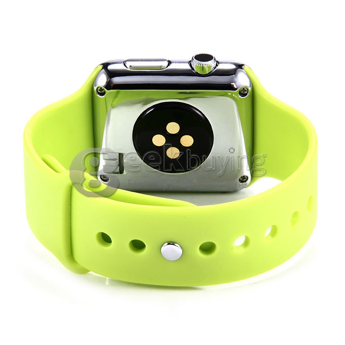 D Watch Bluetooth 3.0 Smart Wrist Watch Find Phone SMS SYNC Remote Camera Pedometer Sleep Monitor - Green