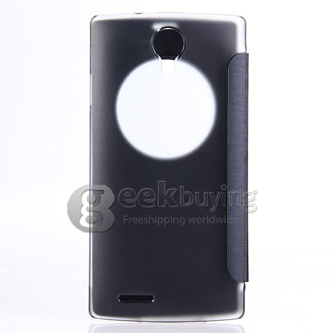 Original View Style Flip Cover Protective Case for Ulefone Be Pro / Ulefone Be Pro 2 Smartphone - Black