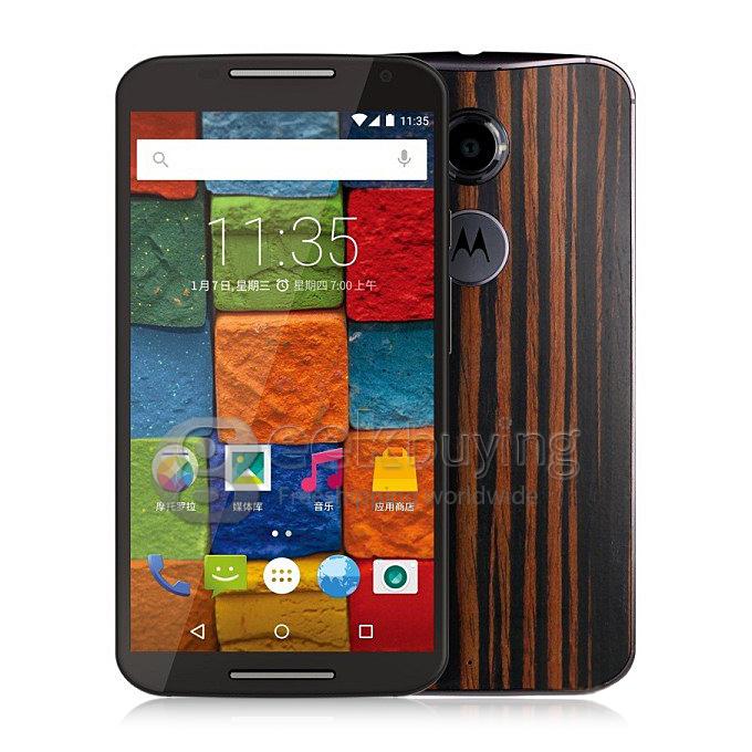 Motorola Moto X 4G LTE Android 5.0 5.2 Inch AMOLED FHD Smartphone 2GB 32GB Snapdragon 801 2.5GHz 13.0MP - Blackwood