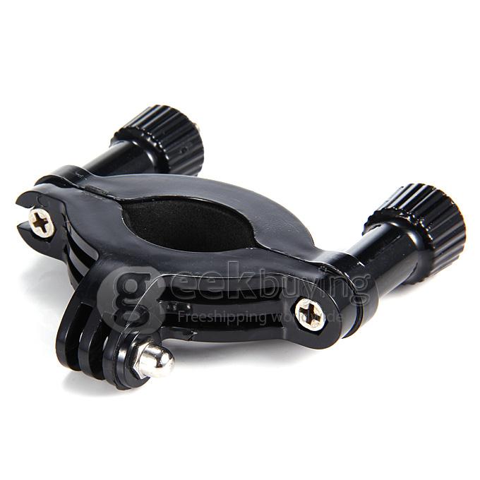 Bike Motorcycle Roll Bar Tube Stand Mount Holder For Sport Camera SJ4000 Gopro Hero 3 2 1 Accessory