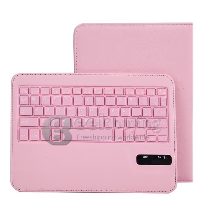 Removable Magnet Wireless Bluetooth Keyboard Stand Case Cover For 10.1
