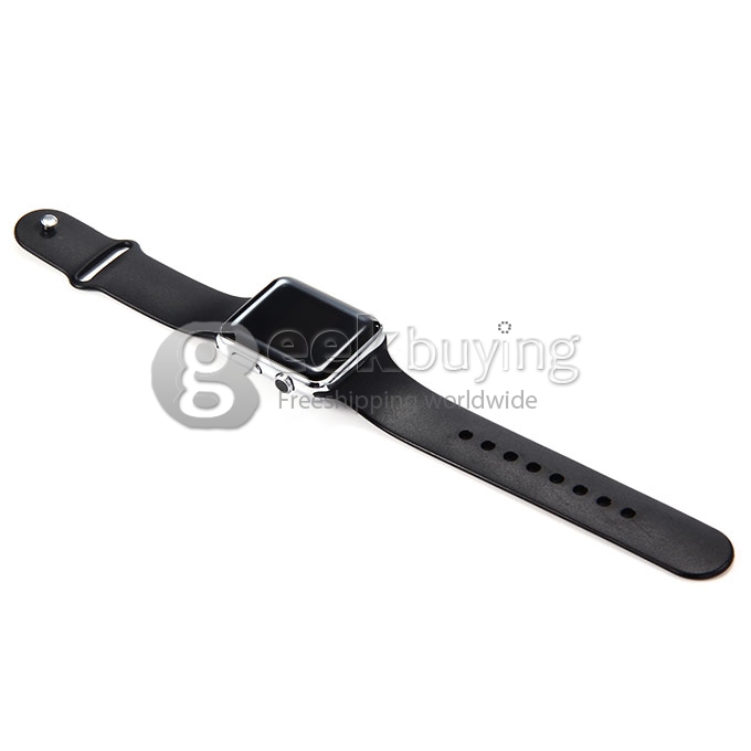 D Watch Bluetooth 3.0 Smart Wrist Watch Find Phone SMS SYNC Remote Camera Pedometer Sleep Monitor - Black