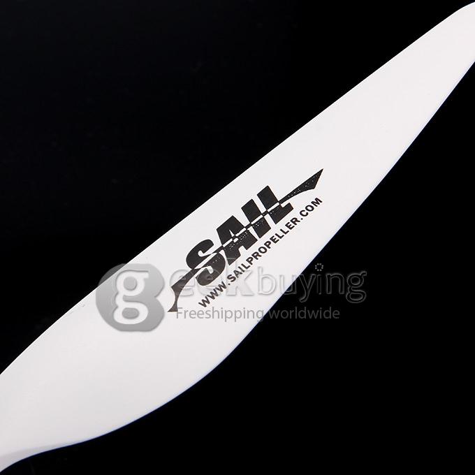 The MultiStar White Edition Multirotor Propeller 14x4.8 Multi-rotor Wood Props (CW CCW)