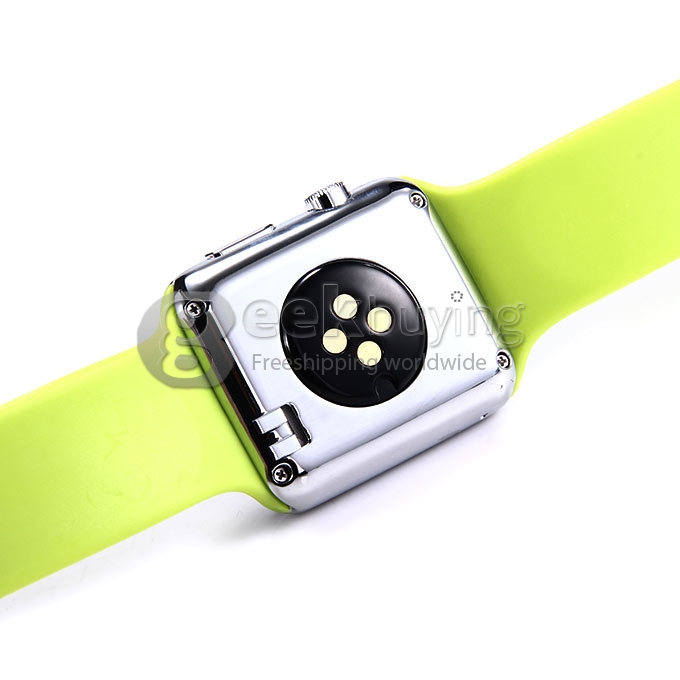 D Watch Bluetooth 3.0 Smart Wrist Watch Find Phone SMS SYNC Remote Camera Pedometer Sleep Monitor - Green