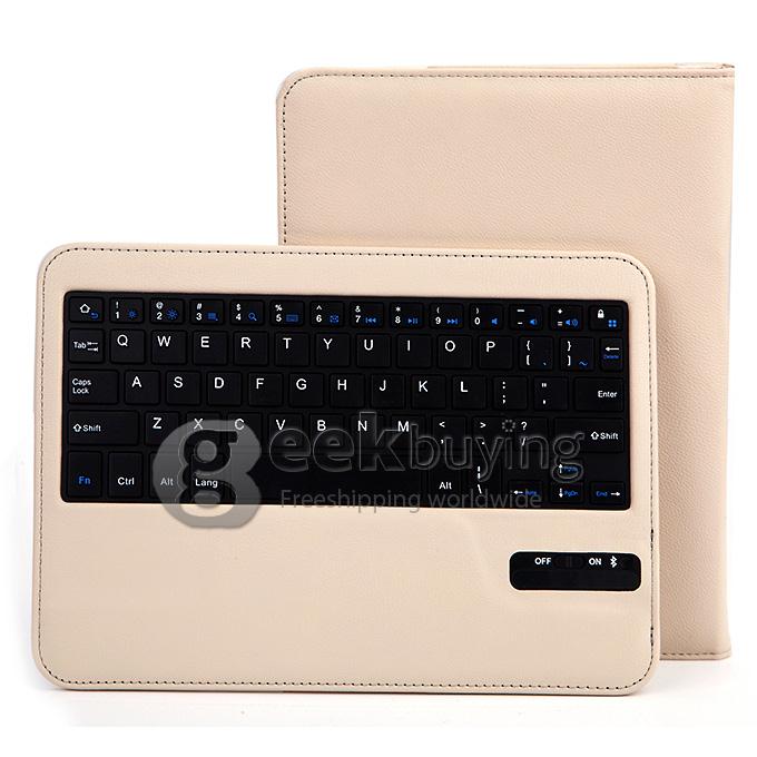 Removable Magnet Wireless Bluetooth Keyboard Stand Case Cover For 10.1