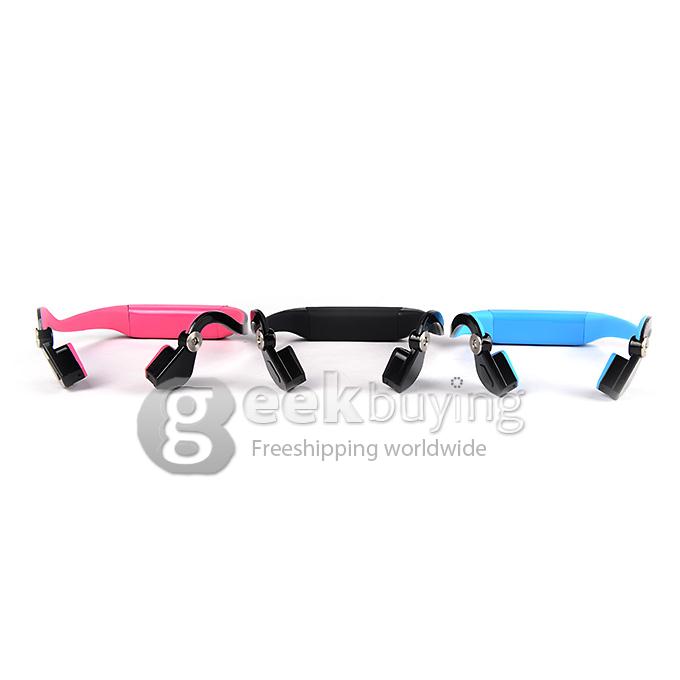 Bone Conduction Sports Wireless Bluetooth Headphone Headset Handsfree with Mic - Black