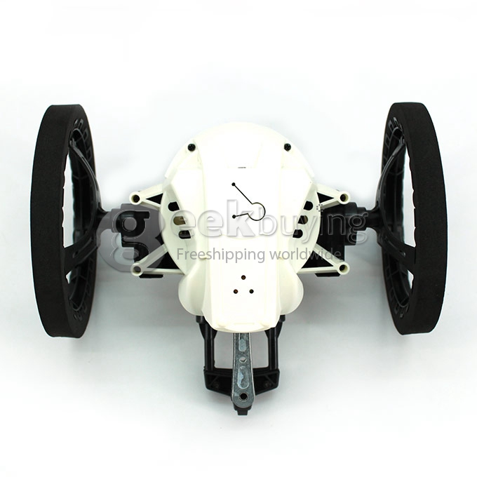 Super Cool Bounce Car BeastRoller Mini Drone RC Robot 2.4G 8 Channels Mini Drone Jump 80cm - White