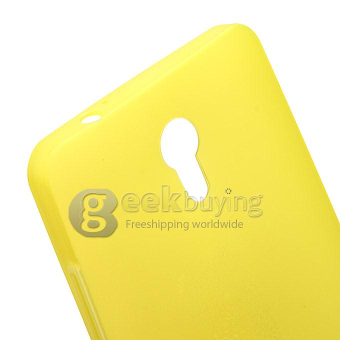 Original Silicon Protect Cover Brand New Soft Case for jiayu s3 - Yellow