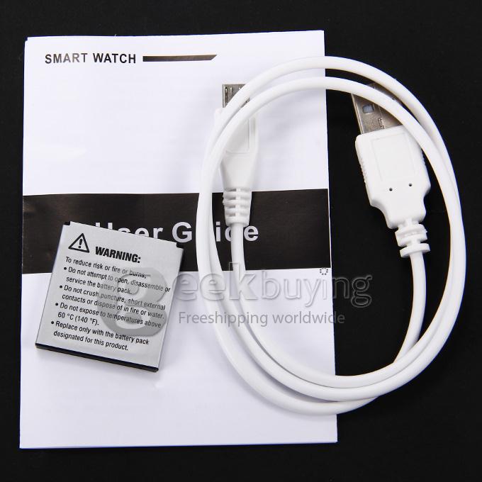 Rwatch G18 Smart Watch Phone Bluetooth Intelligent Wristwatch Camera Single SIM - Golden
