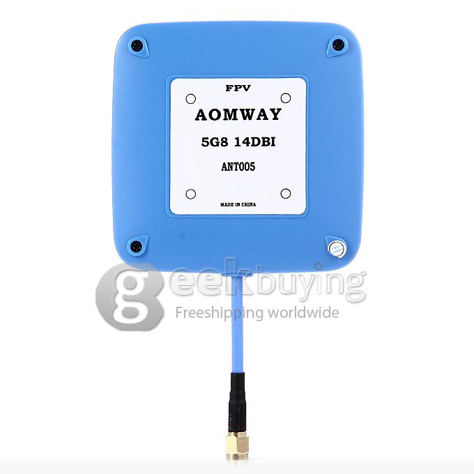 AOMWAY 5.8G 14dbi Flat Aerial FPV Aerial Image Transmission Antenna