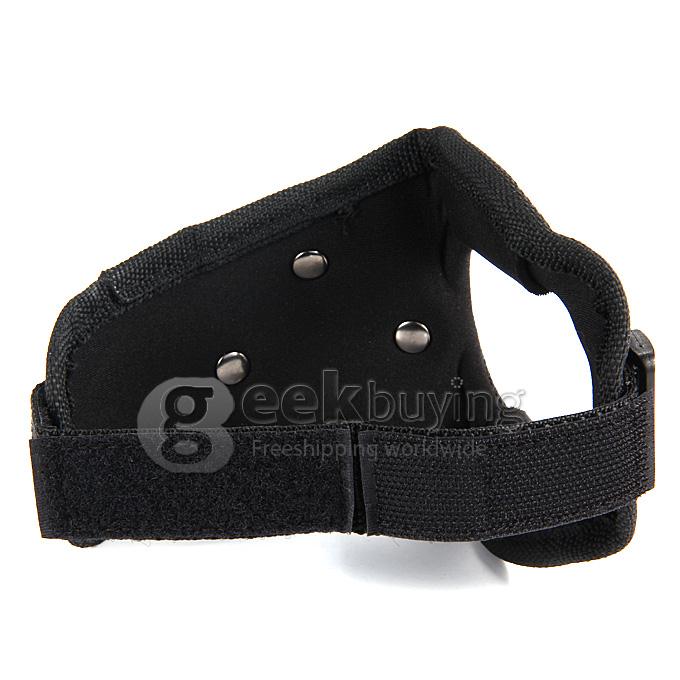 Universal 360 Degree Rotate Glove Style Wrist Band Mount Strap For Gopro Hero SJ4000 SJ5000 Camera Accessories-Black