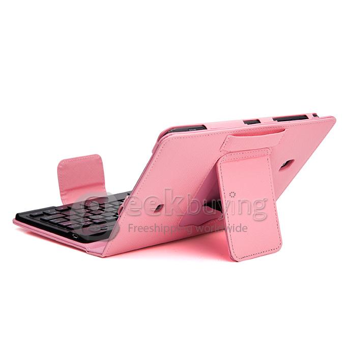 Removable Wireless Bluetooth Keyboard Case Cover For 7