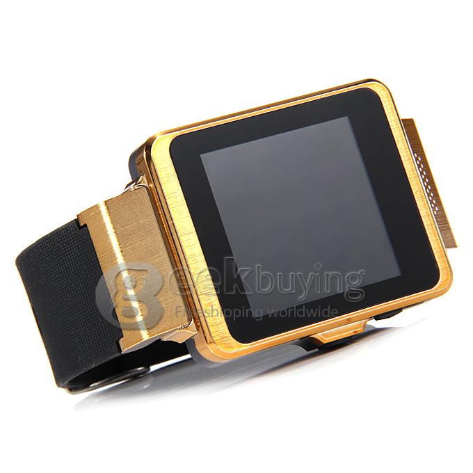 Rwatch G18 Smart Watch Phone Bluetooth Intelligent Wristwatch Camera Single SIM - Golden