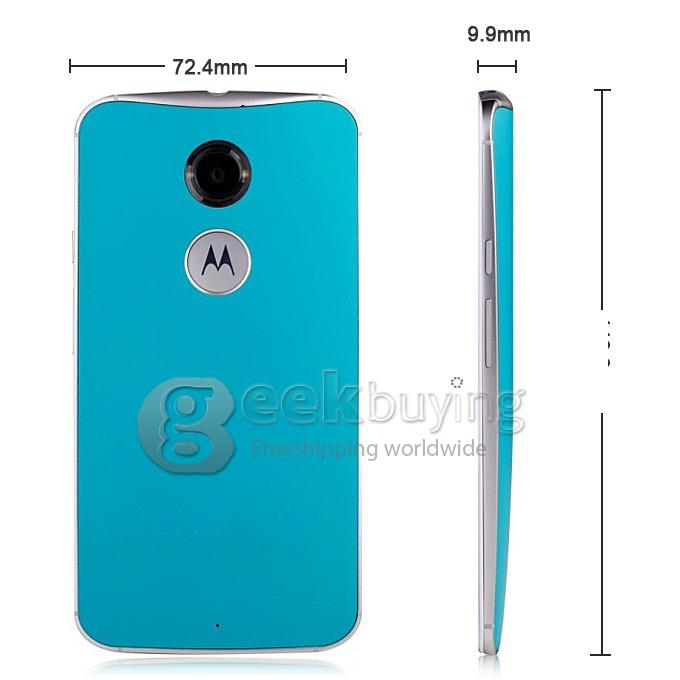 Motorola Moto X 4G LTE Android 5.0 5.2 Inch AMOLED FHD Smartphone 2GB 16GB Snapdragon 801 2.5GHz 13.0MP - Blue
