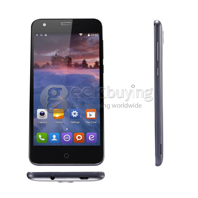 SISWOO Cooper i7 5.0 inch HD Android 5.0 Smartphone 4G FDD-LTE MTK6752 Octa Core 1.7 GHz 2GB RAM 16GB ROM 8.0MP - Black