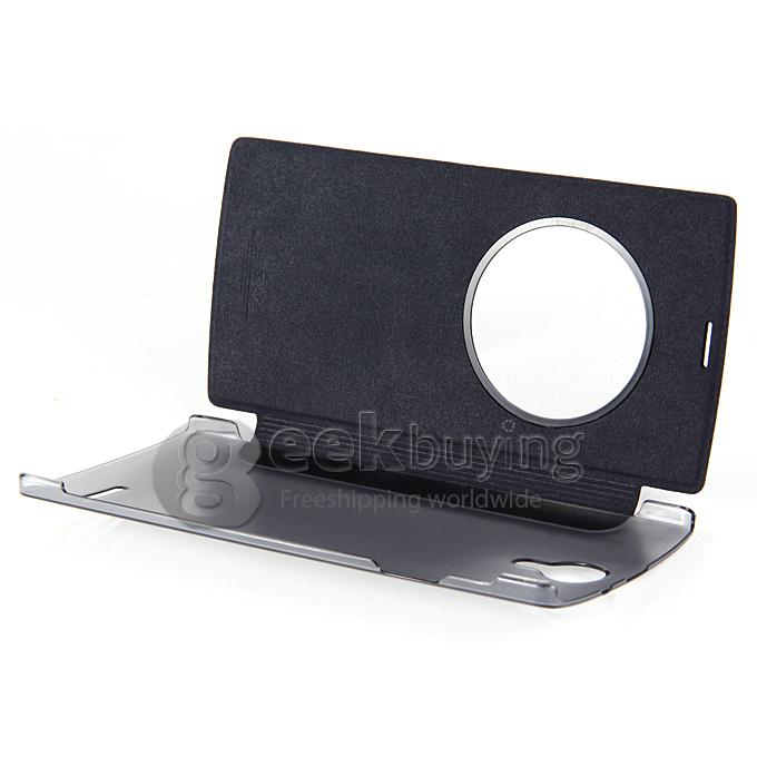 Original View Style Flip Cover Protective Case for Ulefone Be Pro / Ulefone Be Pro 2 Smartphone - Black