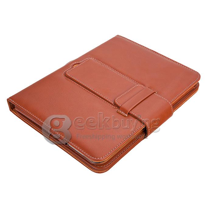 Removable Magnet Wireless Bluetooth Keyboard Stand Case Cover For 10.1