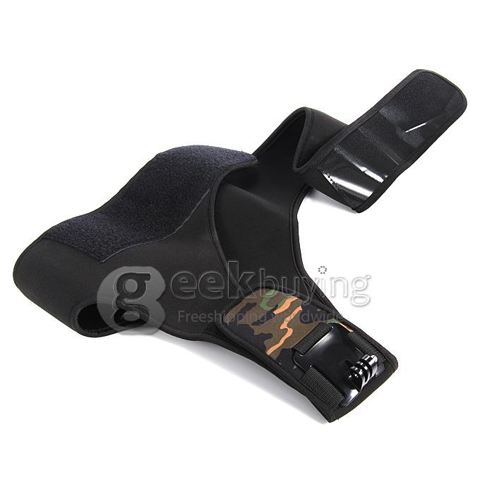 Single Shoulder Strap GoPro Mount Chest Harness Belt Adapter for Gopro Hero 3 3+/SJCAM Camera