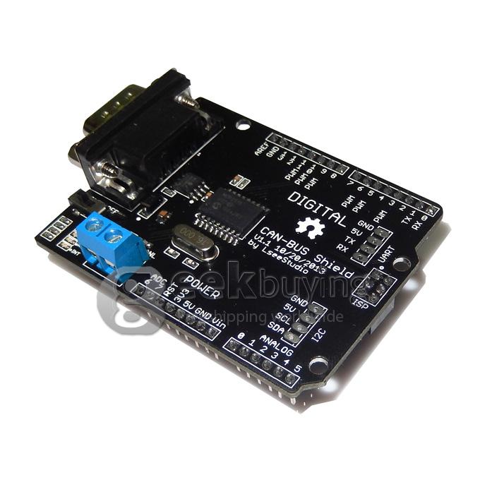 CAN-BUS MCP2515 Module Shield for Arduino Automotive Control / Industrial Control - Black