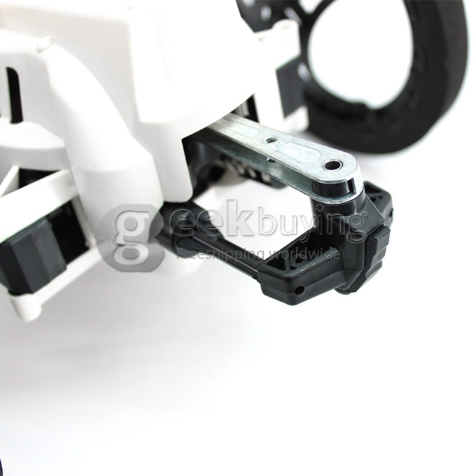 Super Cool Bounce Car BeastRoller Mini Drone RC Robot 2.4G 8 Channels Mini Drone Jump 80cm - White