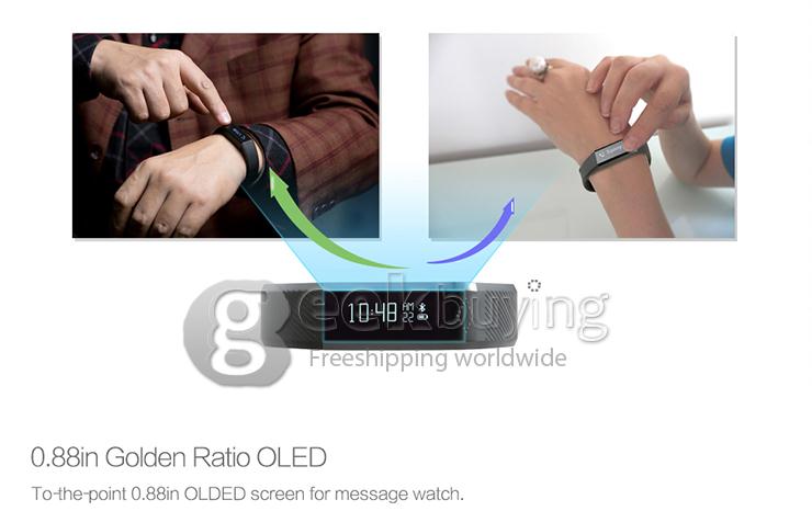 Vidonn X6 Bluetooth 4.0 Smartband IP65 0.88