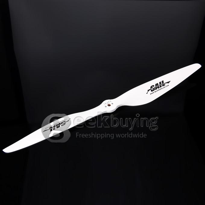 The MultiStar White Edition Multirotor Propeller 14x4.8 Multi-rotor Wood Props (CW CCW)