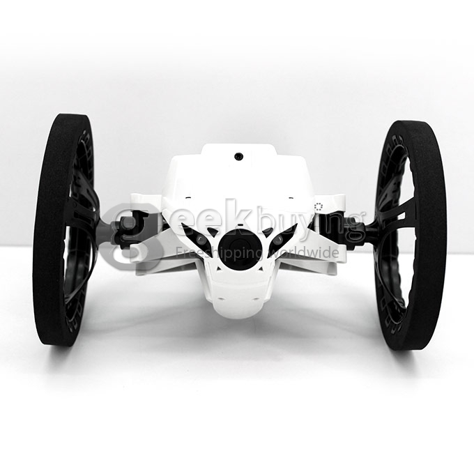Super Cool Bounce Car BeastRoller Mini Drone RC Robot 2.4G 8 Channels Mini Drone Jump 80cm - White