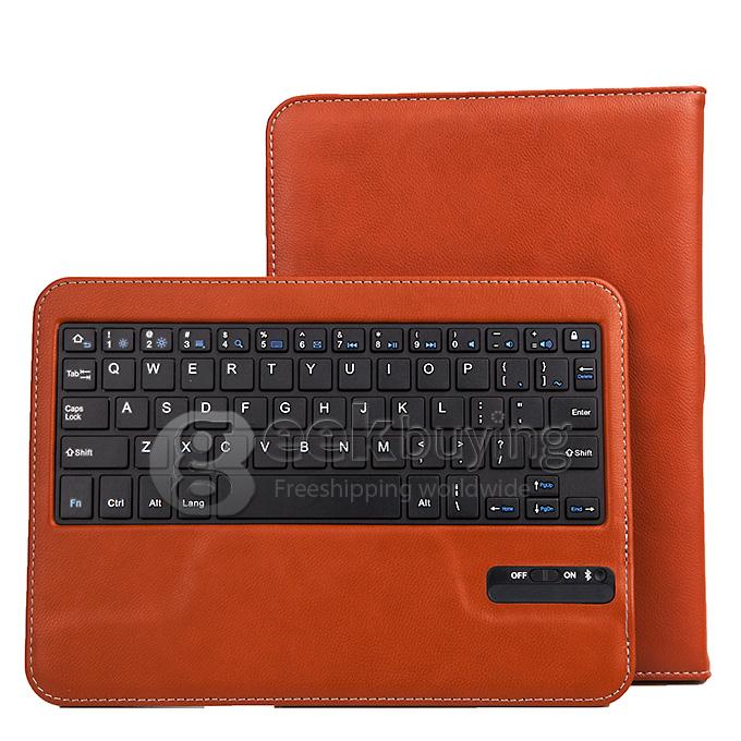 Removable Magnet Wireless Bluetooth Keyboard Stand Case Cover For 10.1