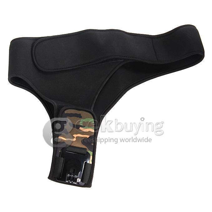Single Shoulder Strap GoPro Mount Chest Harness Belt Adapter for Gopro Hero 3 3+/SJCAM Camera