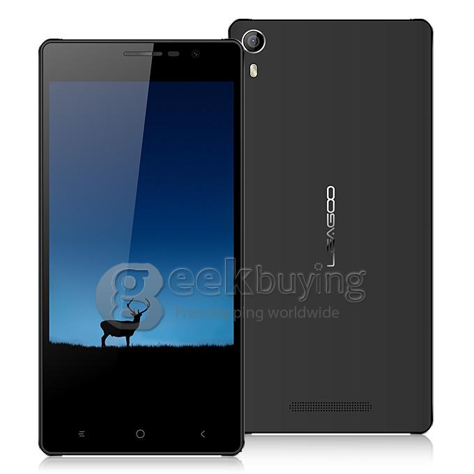 LEAGOO Elite 2 5.5inch IPS HD Android 4.4 Smartphone MTK6592 Octa Core 1.4GHz 2GB 16GB 13.0MP 8.0MP - Black