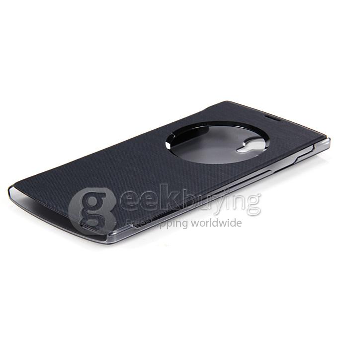 Original View Style Flip Cover Protective Case for Ulefone Be Pro / Ulefone Be Pro 2 Smartphone - Black