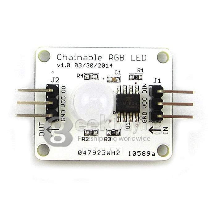 Arduino Electronic Cascadable DIY Full Color RGB Highlighted Mist LED Module Compatible with RPi / STM32