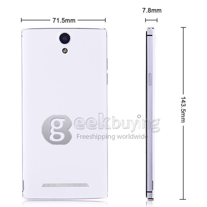 B-MAGIC P9 5.0inch HD MTK6592 1.7GHz Octa Core Smartphone Android 4.4.2 1GB 16GB 8.0MP Miracast Gesture Sensing - White