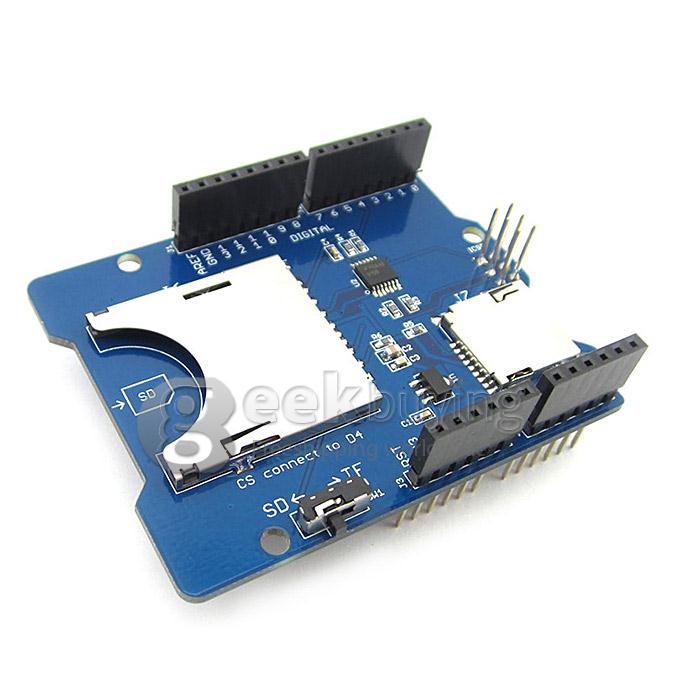SD & TF Card Shield Extansion Board fro Arduino