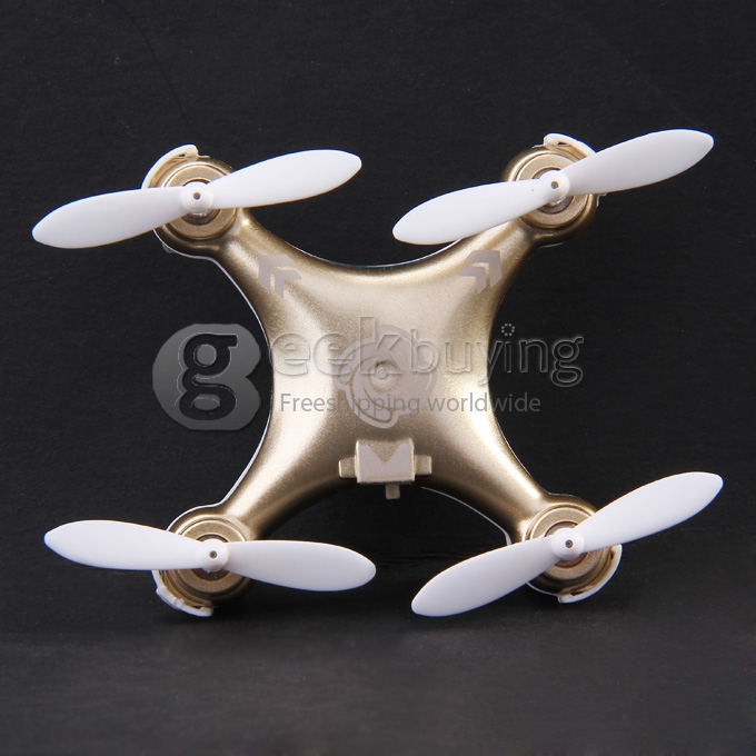 Cheerson CX-10A Nano Quadcopter with Headless Mode CX10A Quadcopter RTF - Gold