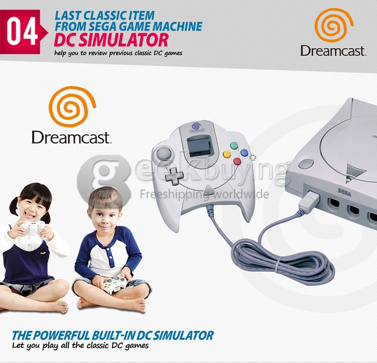 GPD Q88+ 7 inch Android 4.4 Gamepad Quad-core 1.6GHz IPS Screen 1GB/8GB Handheld Game Console Portable Game Tablet PC - Black