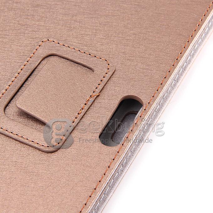 Special Holster Leather Cover Case for 11.6 Inch Onda V116w Tablet PC - Rose Golden