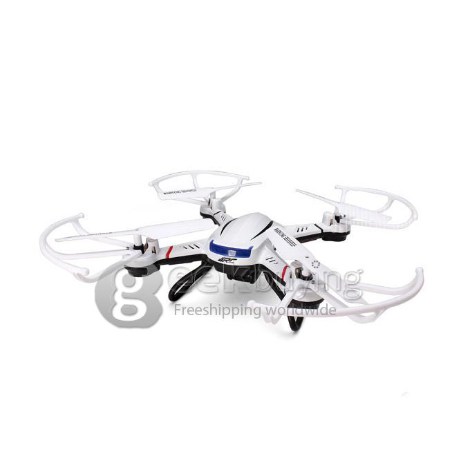 JJRC H12C Headless Mode 2.4GHz 4CH RC Quadcopter 6 Axis Gyroscope 360 Degree Stumbling RTF UFO without Camera - White