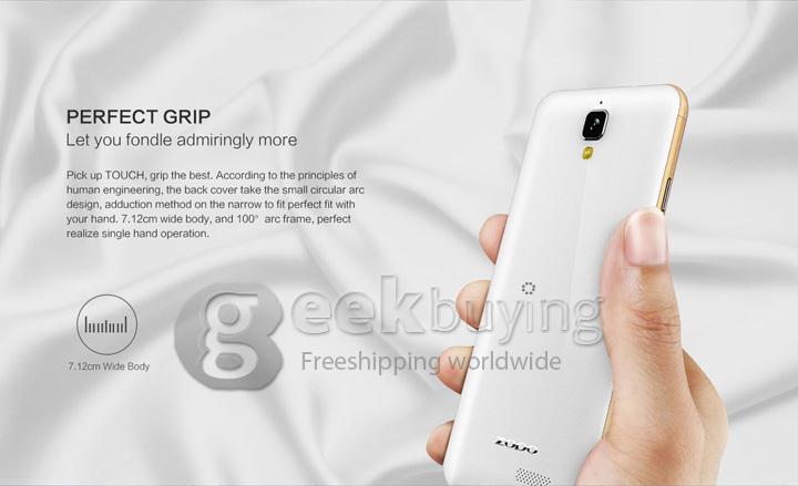 ZOPO ZP530 5.0inch 64-bit 4G LTE MTK6732 Quad Core 1.5GHz Android Phone 1GB 8GB 8.0MP IPS HD Screen Smartphone - Golden
