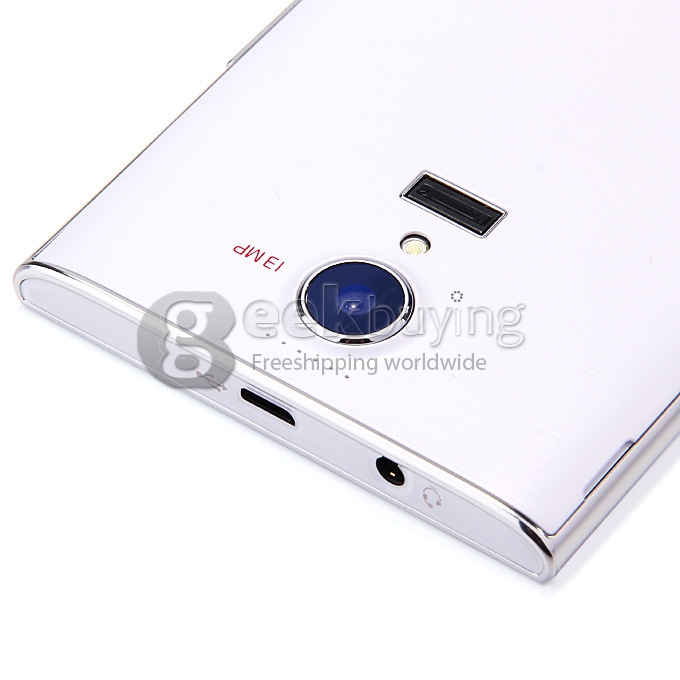 KINGZONE N3 Plus 5.0Inch 64Bit 4G LTE MTK6732 Quad Core 1.5GHz Android 4.4 2GB 16GB Smartphone 13.0MP IPS HD - White