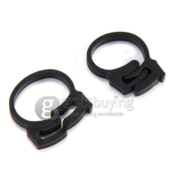 Cord Ring Plastic Clamp Tie Groups Cords Together Avoids Tangles