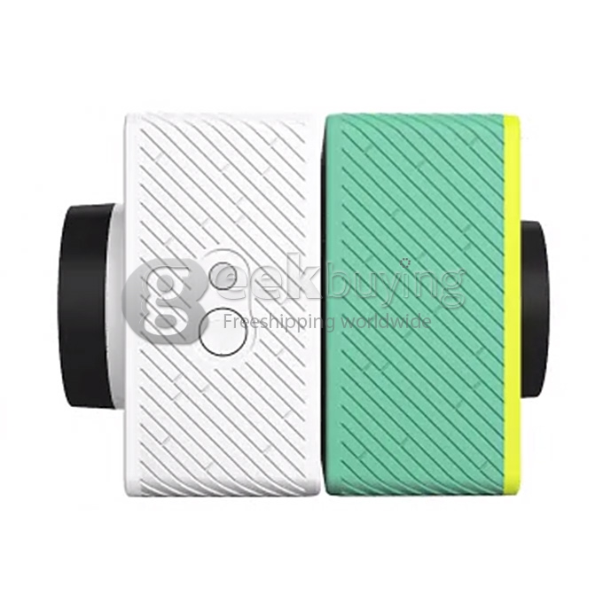 Original Xiaomi Yi Xiaoyi Z23L Version Ambarella A7LS 155 Degree Wide Lens Bluetooth 40M Diving AV Out Sports DV with Monopod - Green (Travel)