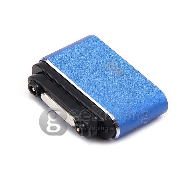 New Aluminum Micro USB Cable To Magnetic Charger Adapter Converter For Sony Xperia - Blue