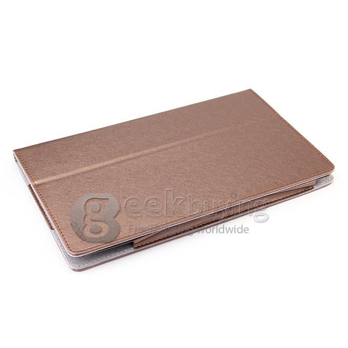 Special Holster Leather Cover Case for 11.6 Inch Onda V116w Tablet PC - Rose Golden