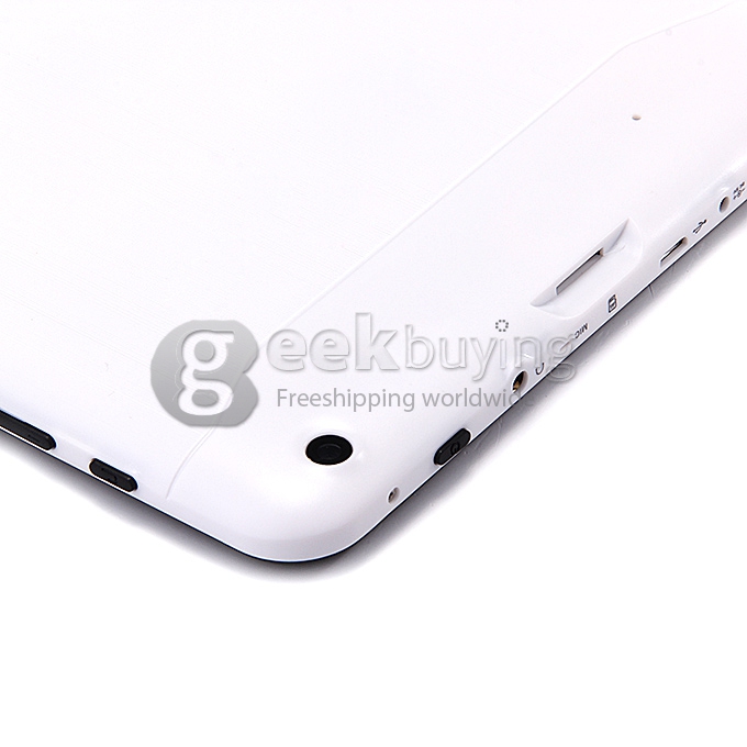 V90 9 inch Allwinner A33 Quad Core 1.5GHz 512MB/8G ROM Dual Cameras Wifi BT OTG Tablet PC - White